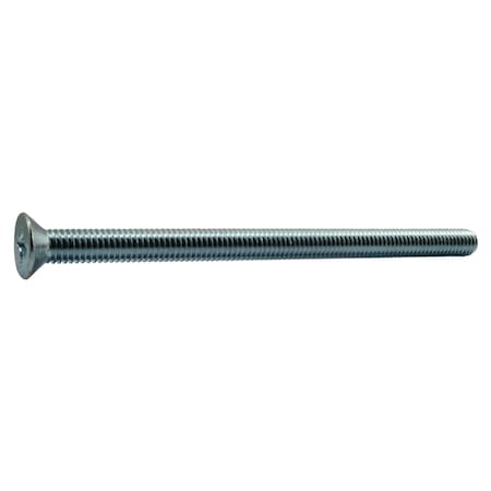 Midwest Fastener 3/18"-16 x 6 in Phillips Flat Machine Screw, Zinc Plated Steel, 4 PK 37846